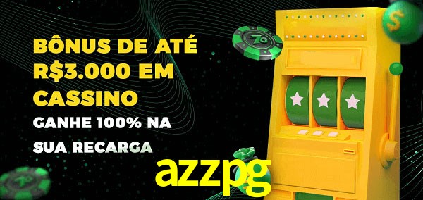 azzpg melhor bônus de depósito
